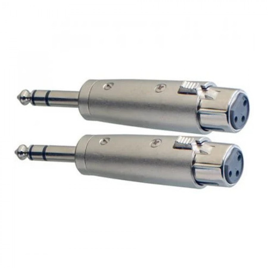 Stagg AC-XFPMSH XLR Female to Jack Male Stereo Adaptors